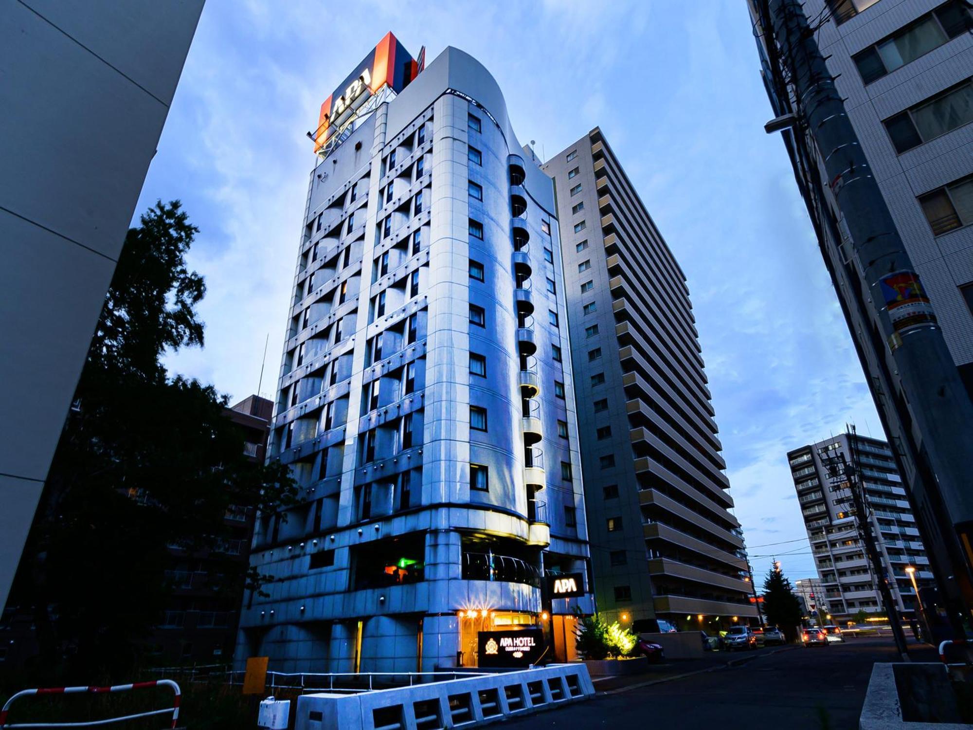 Apa Hotel Sapporo Hosui Susukino Ekimae Exterior foto